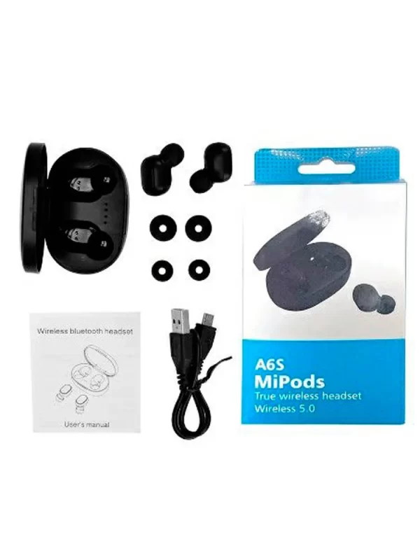 Fone De Ouvido Com Microfone E Bluetooth 5.0 Preto - Imagem 5