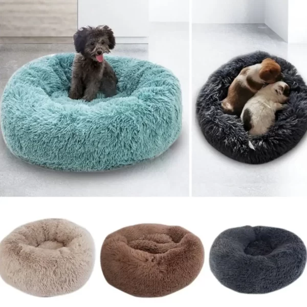 Caminha Pet luxo nuvem TAMANHO P cama sofá cesta diversão lavável, removível,longo luxe pelúcia ao ar livre grande cachorro - Imagem 5