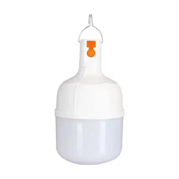 Luminária Portátil 18W Alça Gancho Iluminação LED Recarregável Compacta Portátil para Camping Pesca Caça Carregamento USB Type-C - Imagem 4