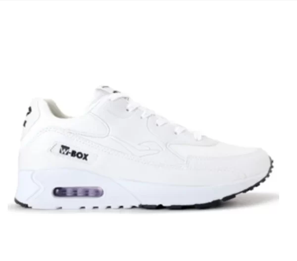 Tênis Air Box Branco Masculino Feminino Promoção Esportivo Confortável Envio Rápido Corrida - Imagem 3