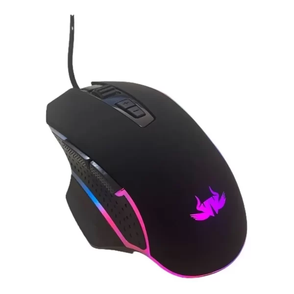 Mouse Gamer Óptico RGB 4800 DPI USB 7 Botões Knup MU006 Ergonômico Para Jogos PC Notebook Alta Precisão Desempenho Pro Ease - Imagem 5