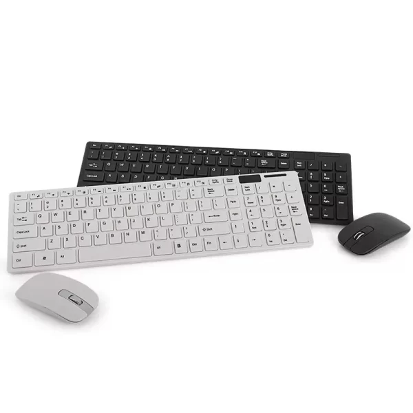 Kit Teclado E Mouse Sem Fio Wireless 2.4ghz 3200dpi Óptico K-06 - Imagem 2