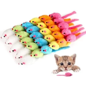 Ratinho de Pelúcia para Gatos - Brincadeira e Estímulo
