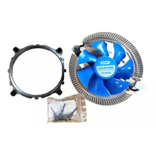 Cooler Universal CPU Knup Soquete 1151 1155 1156 1150 775 Ventoinha Dissipador Térmico Silencioso Intel Computador Casa Desktop - Imagem 4