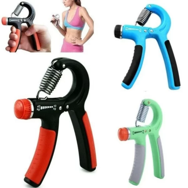 Hand Grip Flexor De Punho Com Mola Ajustável Antebraço Mãos - Imagem 5