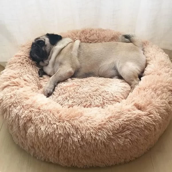 Caminha Pet luxo nuvem TAMANHO P cama sofá cesta diversão lavável, removível,longo luxe pelúcia ao ar livre grande cachorro - Imagem 3