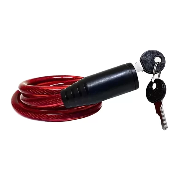 Cadeado Com Corrente Reforçado Com Trava De Segurança Para Bicicleta E Moto Antifurto - Imagem 6