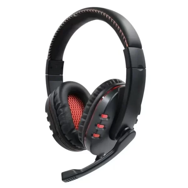 Fone de Ouvido Gamer Headset P3 com Microfone e Bass Para PC Jogos Som de Alta Qualidade Confortável para Longas Sessões - Imagem 3