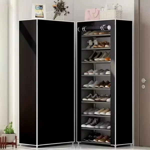 Sapateira Grande Para Organização de Casa Para Sapatos Tênis Botas Closet de Sapatos Armário Organizador Impermeável Dustproof - Imagem 3