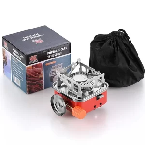 Mini Fogareiro Portátil para Camping e Automóveis