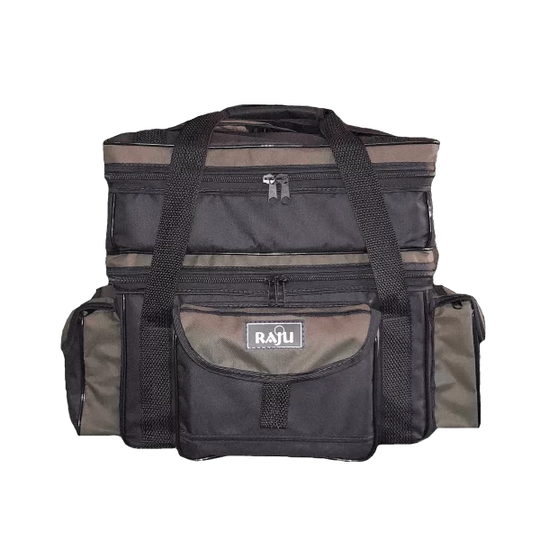Bolsa Apetrecho Tralha para Pesca GG - Verde Militar - Imagem 3