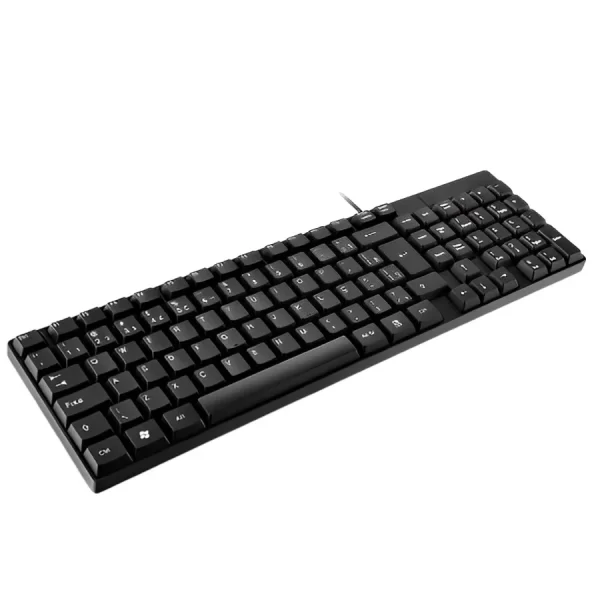 Teclado E Mouse ABNT2 Fio USB Kit Pc Computador Notebook Informática - Imagem 3