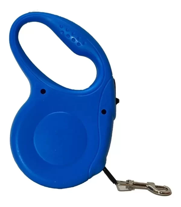 Coleira Guia Retrátil para Cachorros Pet com 5 Metros de Comprimento Ideal para Passeios Confortáveis e Seguros com Seu Amigo - Imagem 4