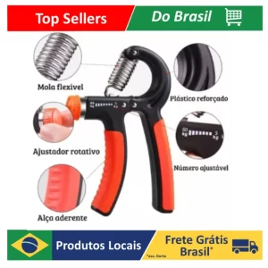 Hand Grip Flexor de Punho com Mola Ajustável