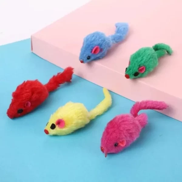Ratinho de Pelúcia para Gatos - Diversão e Estímulo para Seu Pet - Imagem 6
