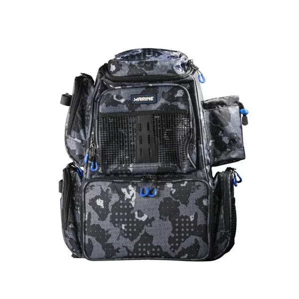 Bolsa Mochila Caixa de Pesca Marine M-MP25C com 4 Estojos Inclusos 50cm x 45cm x 25cm - Imagem 4