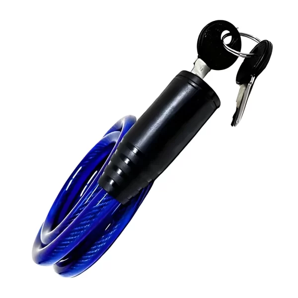Cadeado Com Corrente Reforçado Com Trava De Segurança Para Bicicleta E Moto Antifurto - Imagem 4