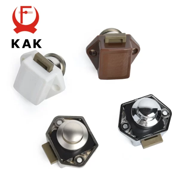 Kak 20 peças rv bloqueio push lock para campista carro rv iate push fechaduras móveis armário fechadura da porta ferragem criança segurança gaveta bloqueio - Imagem 5