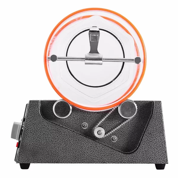 Phyhoo kt2000 5kg copo rotativo jóias polidor grânulo superfície mais limpo tambor polimento máquina finalizador com temporizador para chanfrar - Imagem 3