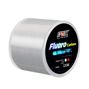 Linha de Pesca Fluorocarbono 0,20mm-0,60mm, 120m