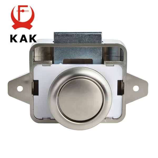Kak 20 peças rv bloqueio push lock para campista carro rv iate push fechaduras móveis armário fechadura da porta ferragem criança segurança gaveta bloqueio - Imagem 4