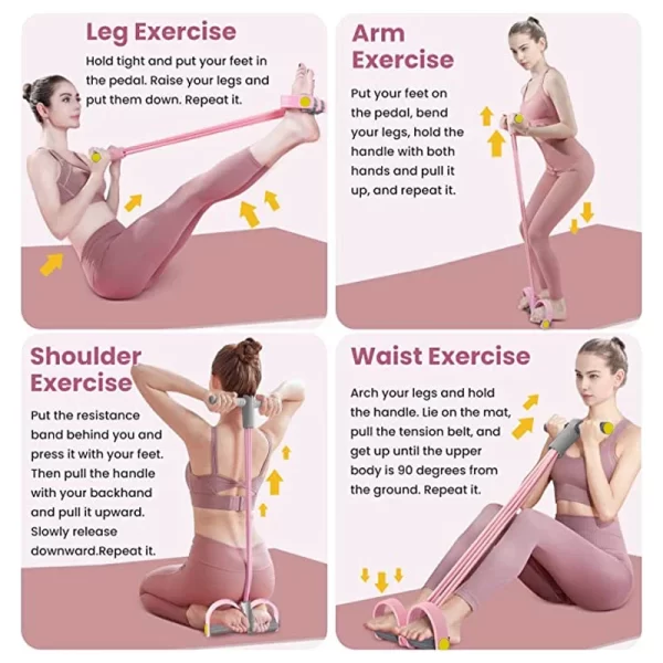 Faixas de resistência para Yoga e Fitness - Imagem 4