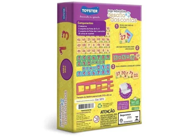 Jogo Educativo de Tabuleiro com Cartas - Imagem 3
