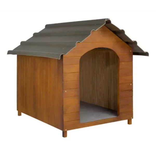 Casinha Cachorro Telhado Ecológico N1 Pequena Resistente - Imagem 3
