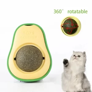 Brinquedo de Bola de Abacate Catnip para Gatos