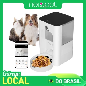 Alimentador Inteligente Newpet 4L com Câmera