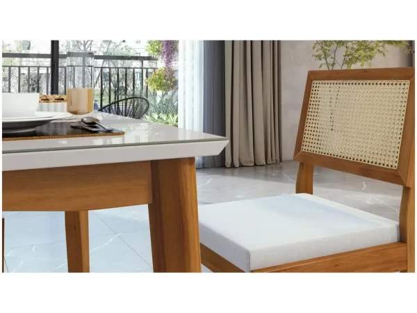 Mesa de Jantar 6 Cadeiras Retangular - Imagem 5