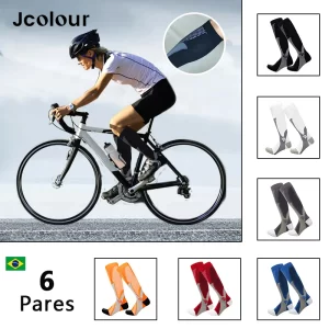 Meias de Compressão para Prevenção de Varizes - 6 Pares