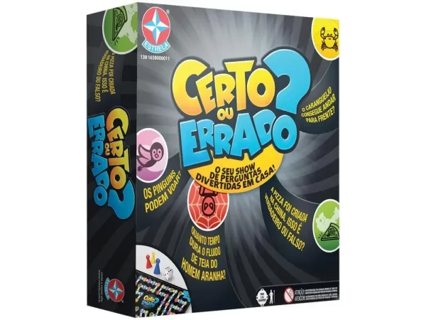 Jogo Certo ou Errado Tabuleiro - Imagem 2