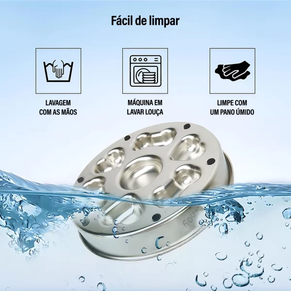 Suprimentos para animais de estimação Newpet, tigela de comida lenta de aço inoxidável para cães, bacia de alimentação para gatos, tigela anti-asfixia e anti-retorno - Imagem 4
