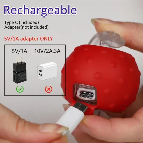 Gato bola interativa brinquedos bola de rolamento automático falso cauda carregamento usb inteligente animal de estimação brinquedo elétrico cão gato treinamento imitar ratos - Imagem 3