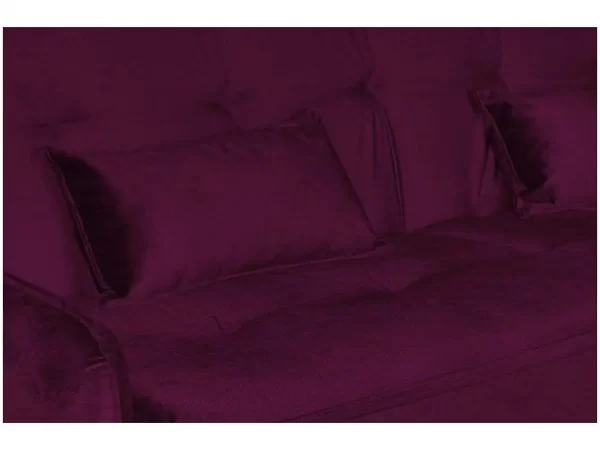 Sofá-cama Casal 3 Lugares Reclinável Suede Matrix Donna - Imagem 6