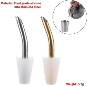 Chaleira de Acampamento Portátil com Bico de Extensão