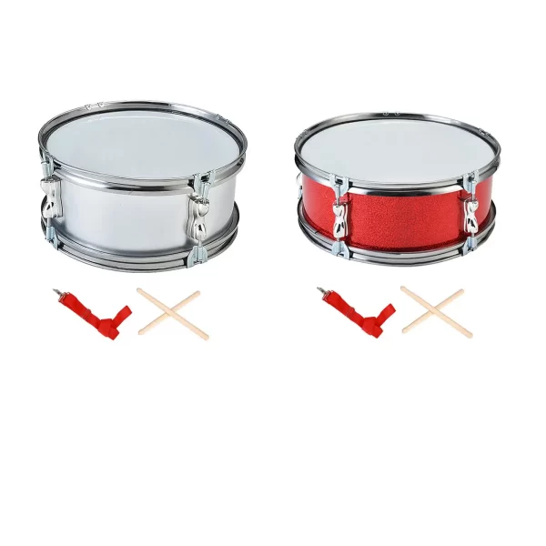 Tambor snare de 11 polegadas, leve, portátil, profissional, com alça de ombro, tambores de música para meninos, crianças, adolescentes, presentes - Imagem 5