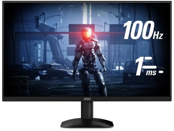 Monitor 24" FHD 100Hz 1ms AOC Série B35 24B35HM2 Widescreen HDMI e VGA - Imagem 3