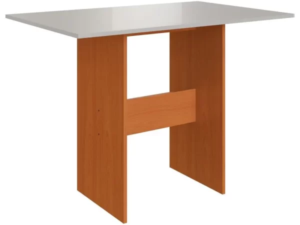 Mesa de Jantar 4 Cadeiras Retangular Freijo e Off White Indekes Luiza - Imagem 4