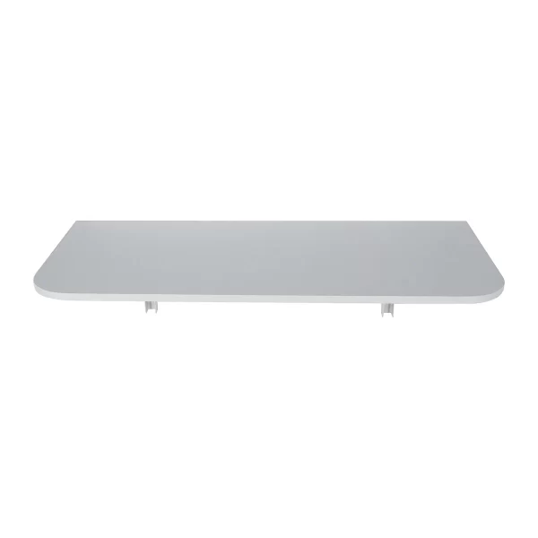 Mesa Mdp Suspensa Dobrável Retrátil Branca 100X41Cm - Imagem 5