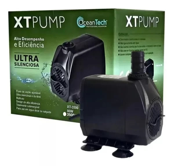 Bomba Submersa 1200l/h Lagos Aquários Fontes Ocean Tech 220V