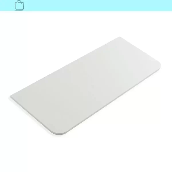 Kit De Mesa MDP Dobrável Retrátil Branca 80x41cm - Imagem 2
