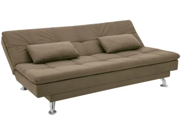 Sofá-cama Casal Reclinável Suede Linoforte Yasmin - Imagem 4