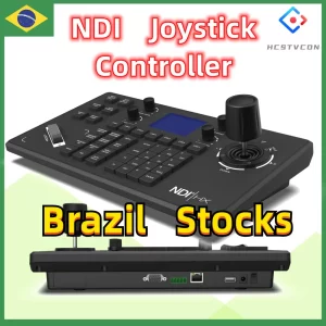 Controlador Joystick NDI para Câmera PTZ com 255 Presets