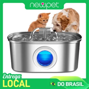 Bebedouro Automático Newpet 3.2L para Gatos e Cães