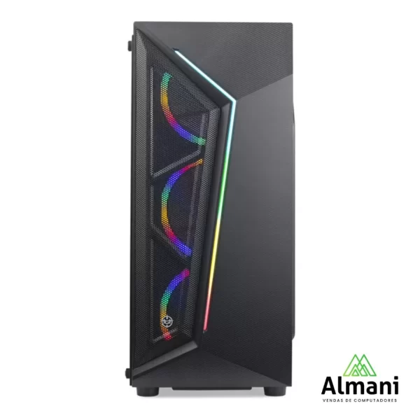 DESKTOP GAMER TGT CARBON CORE I5 6400T M2 256 GB HD 1 TB 16 GB RAM NVIDIA T400 4GB - WIN10 PRO - MT - Imagem 3