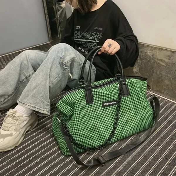 Bolsa Grande Ginástica Esporte Viagem Trabalho Impermeável - Imagem 6