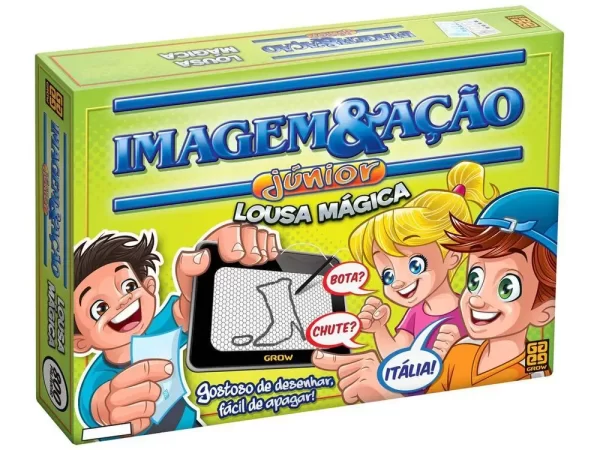 Jogo Imagem Ação Júnior Lousa Mágica Tabuleiro - Imagem 2