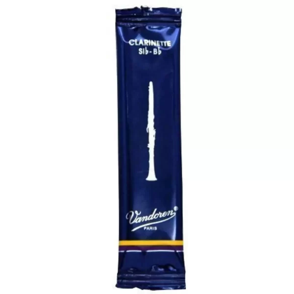 Palheta Vandoren Tradicional Clarinete Bb 1,5 (Caixa com 10) - Imagem 2